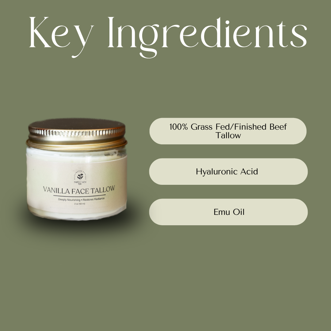 Vanilla Face Tallow