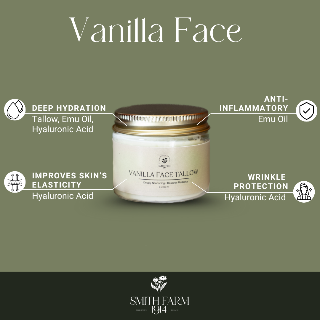 Vanilla Face Tallow