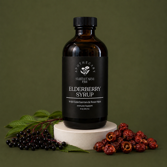 Wild Elderberry Syrup