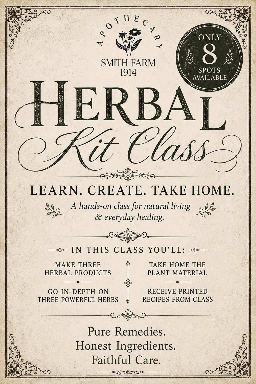Herbal Kit Class