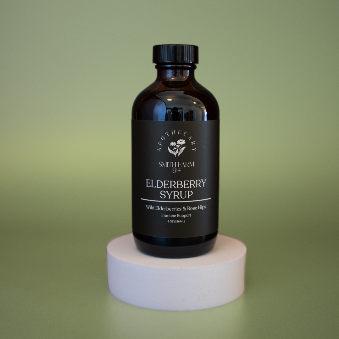 Wild Elderberry Syrup